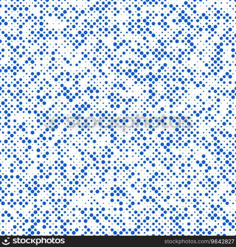 Halftone dotted background pattern design Vector Image