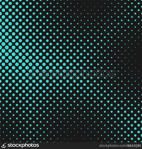 Halftone dotted pattern background design Vector Image