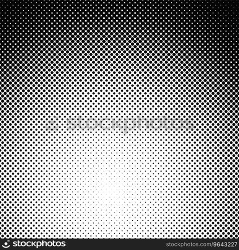 Halftone dotted pattern background template Vector Image