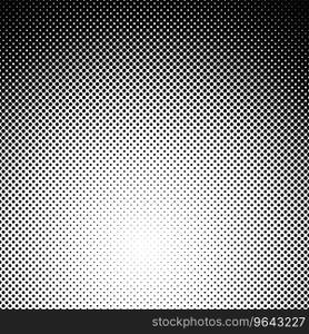 Halftone dotted pattern background template Vector Image