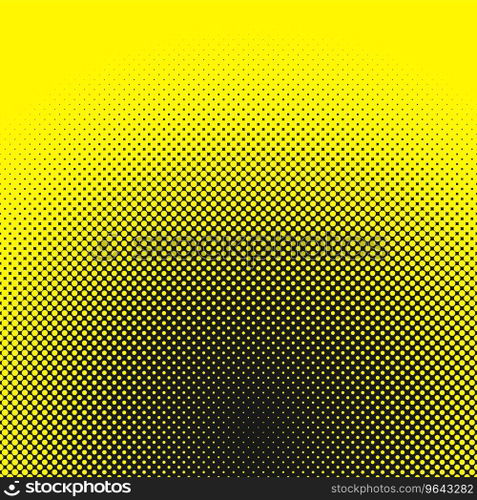 Halftone dotted pattern background template Vector Image