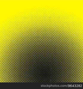 Halftone dotted pattern background template Vector Image