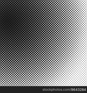 Halftone dotted pattern background template Vector Image