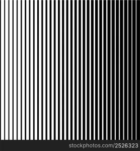Halftone gradient lines Comic black vertical parallel stripes Fight design