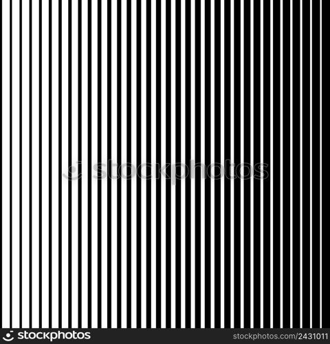 Halftone gradient lines Comic black vertical parallel stripes Fight design Manga or anime speed, vector Black and White Halftone Vertical Stripes Pattern