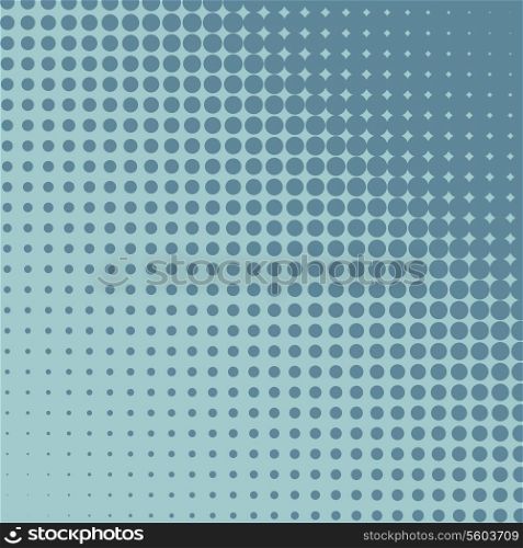 Halftone grey and blue diagonal vector background.