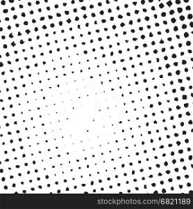 Halftone modern texture background. Abstract dots pop art design. Vector illustration.. Halftone background template