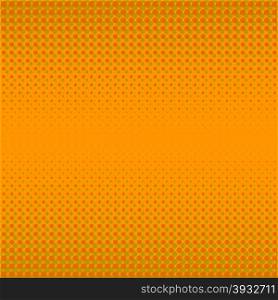 Halftone Pattern. Set of Halftone Dots. Dots on Orange Background. Halftone Texture. Halftone Dots. Halftone Effect.. Orange Halftone Pattern