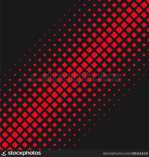 Halftone square background pattern design Vector Image