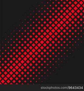 Halftone square background pattern design Vector Image