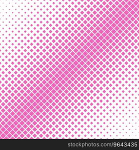 Halftone square background pattern template Vector Image