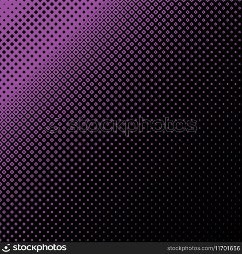 Halftone square pattern background - design Vector Image