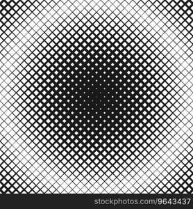 Halftone square pattern background design Vector Image