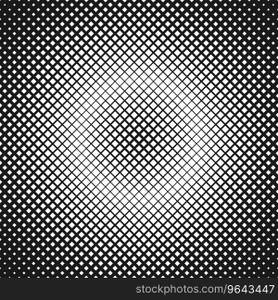 Halftone square pattern background design Vector Image