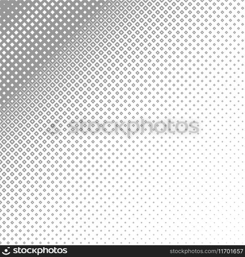 Halftone square pattern background - graphic Vector Image