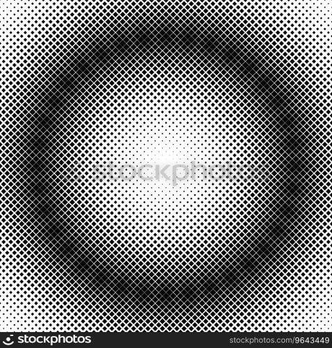 Halftone square pattern background template Vector Image