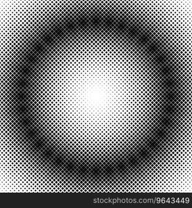 Halftone square pattern background template Vector Image