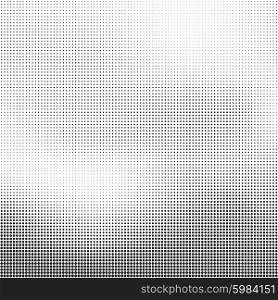Halftone vector background. Abstract halftone effect with black dots on white background. Halftone vector background. Abstract halftone effect with black dots on white background.