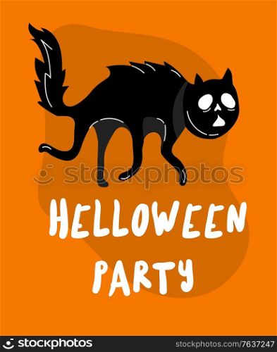 Halloween background. Helloween greeting card or poster, party sign. Concept illustration with Sign and symbol. Flat design cartoon. Traditional design. Halloween backgrounds collection. Helloween greeting card and poster, party sign. Concept illustration with Sign and symbol. Flat design cartoon