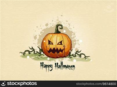 Halloween background Royalty Free Vector Image