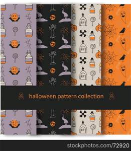 halloween background seamless pattern wallpaper