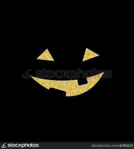 Halloween Background with Pumpkin Smile Vector Illustration EPS10. Halloween Background with Pumpkin Smile Vector Illustration