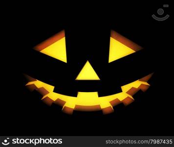 Halloween background with pumpkins lantern. Vector illustration. Halloween background with pumpkins lantern
