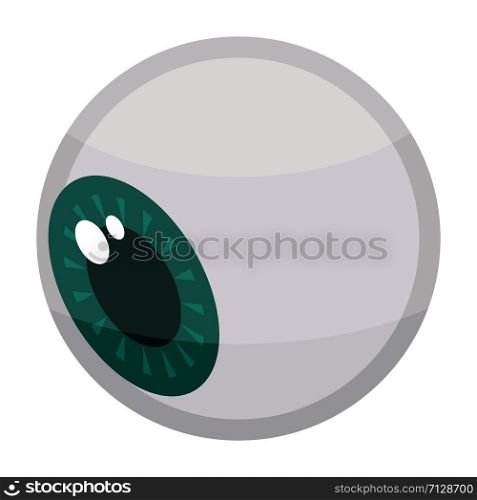 Halloween eye icon. Isometric of halloween eye vector icon for web design isolated on white background. Halloween eye icon, isometric style