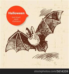 Halloween hand drawn illustration