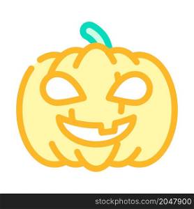 halloween holiday color icon vector. halloween holiday sign. isolated symbol illustration. halloween holiday color icon vector illustration