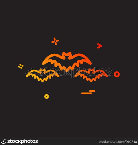 Halloween icon design vector