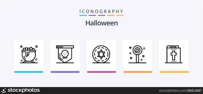 Halloween Line 5 Icon Pack Including sweet icon. halloween. halloween. confect. halloween. Creative Icons Design