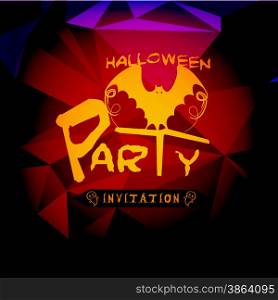 halloween party card