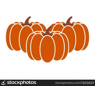 Halloween pumpkin on a white background. orange vegetable. Halloween pumpkin on a white background