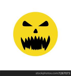 Halloween smile face, great design for any purposes.