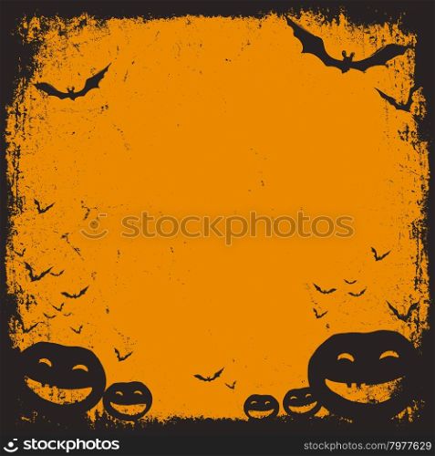 Halloween themed background with space for text