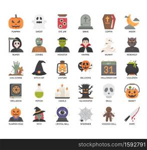 Halloween , Thin Line and Pixel Perfect Icons
