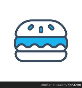 hamburger flat icon