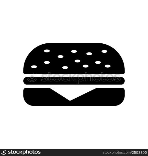 hamburger - food icon vector design template simple and clean