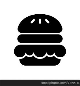 hamburger icon in silhouette