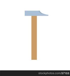 Hammer icon vector illustration isolated tool equipment construction carpentry work hardware