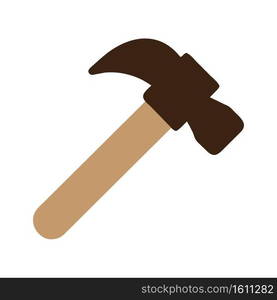 Hammer vector icon illustration template design