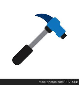 Hammer vector icon illustration template design