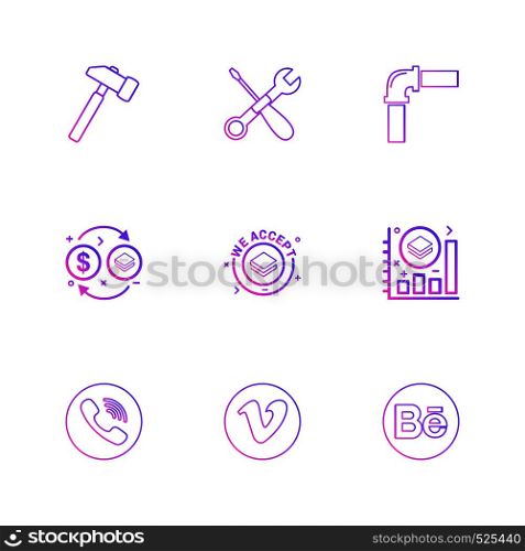 hammer , wrench , screwdriver , pipe, crypto currency , stratis , money, coins , crypto , currency, dollar, graph , business, bank , icon, vector, design, flat, collection, style, creative, icons