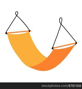 hammock icon vector illustration logo template