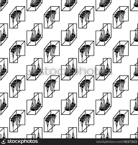 Hammock pattern seamless background texture repeat wallpaper geometric vector. Hammock pattern seamless vector