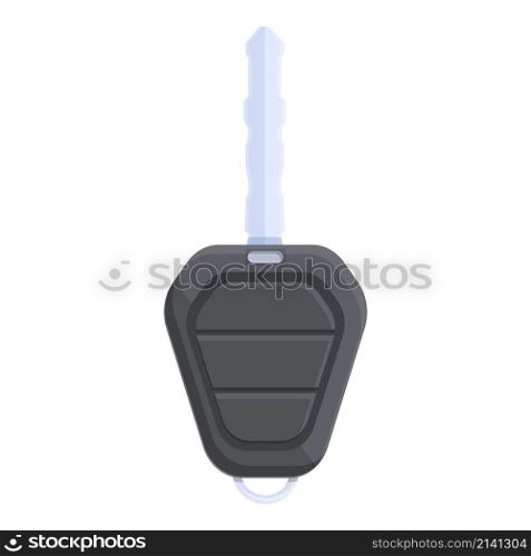 Hand car alarm key icon cartoon vector. Remote system. Door auto. Hand car alarm key icon cartoon vector. Remote system
