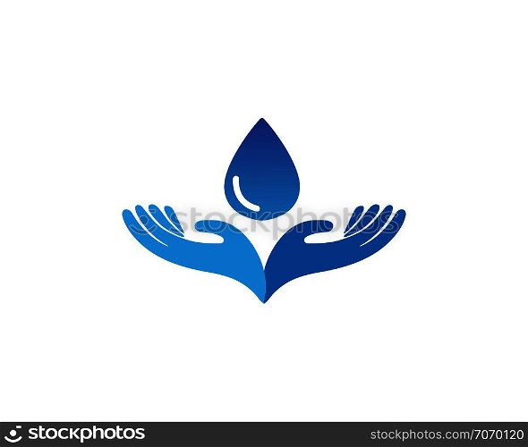 Hand care logo and symbols template icons