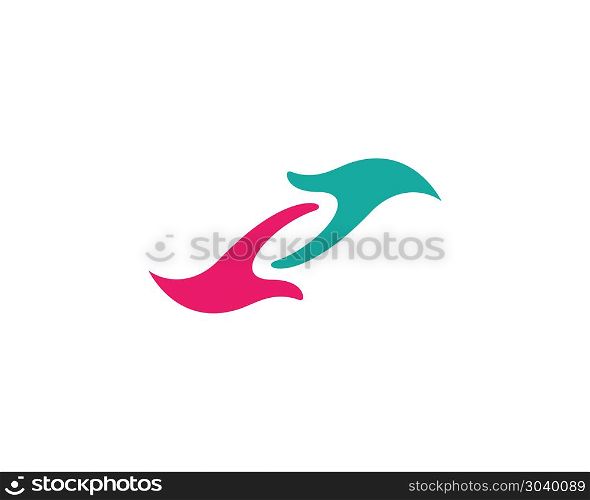 Hand Care Logo Template. Hand Care Logo Template vector icon Business