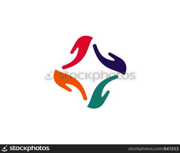 Hand Care Logo Template vector icon Business